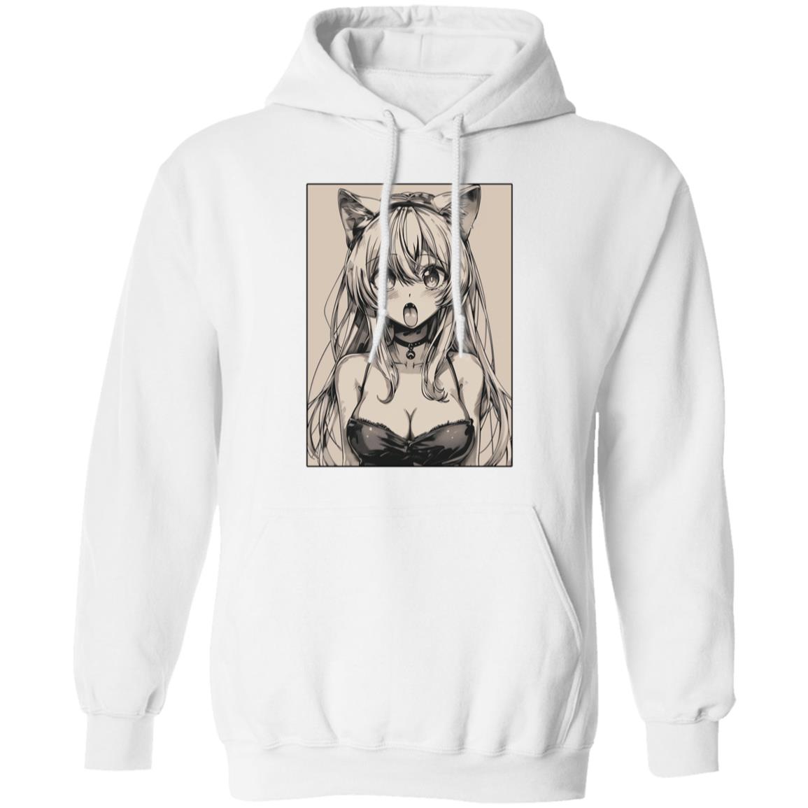 Pullover Hoodie Anime Cat Eared Girl