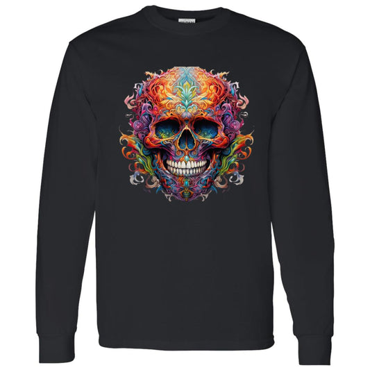 LS T-Shirt Ornamental Skull