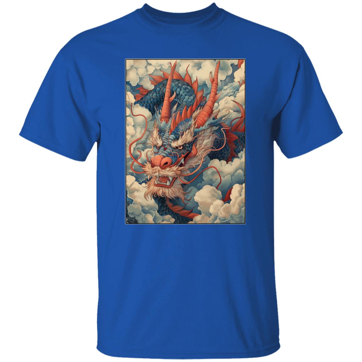 Oversized T-Shirt Chinese Dragon