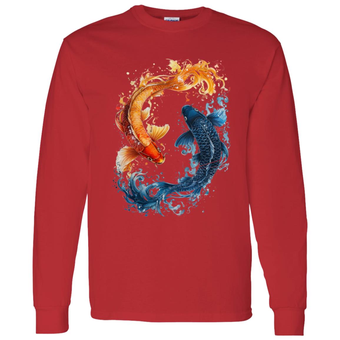 LS T-Shirt Koi Fish