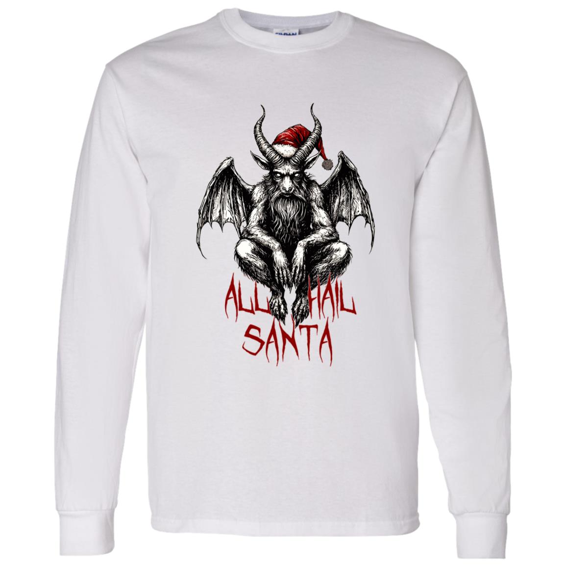 LS T-Shirt All Hail Santa