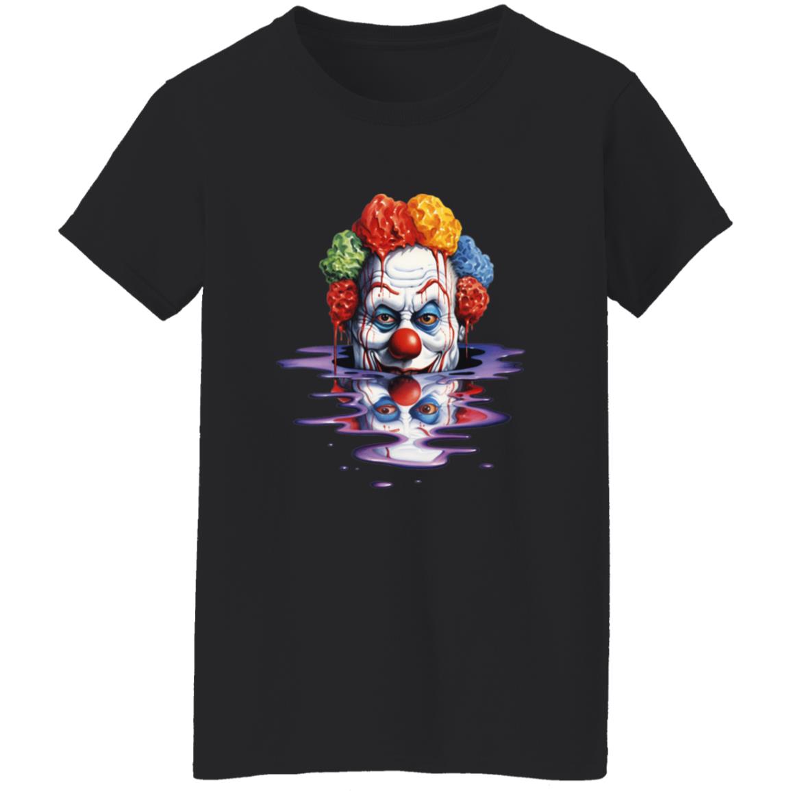 Oversized T-Shirt Submerged Clown
