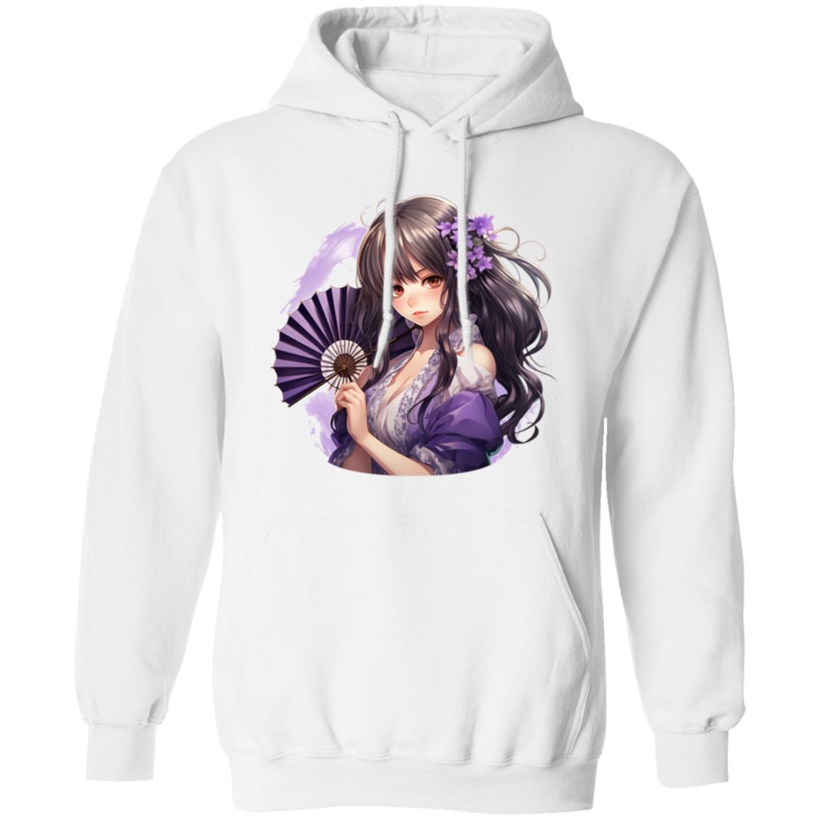 Pullover Hoodie Anime Geish