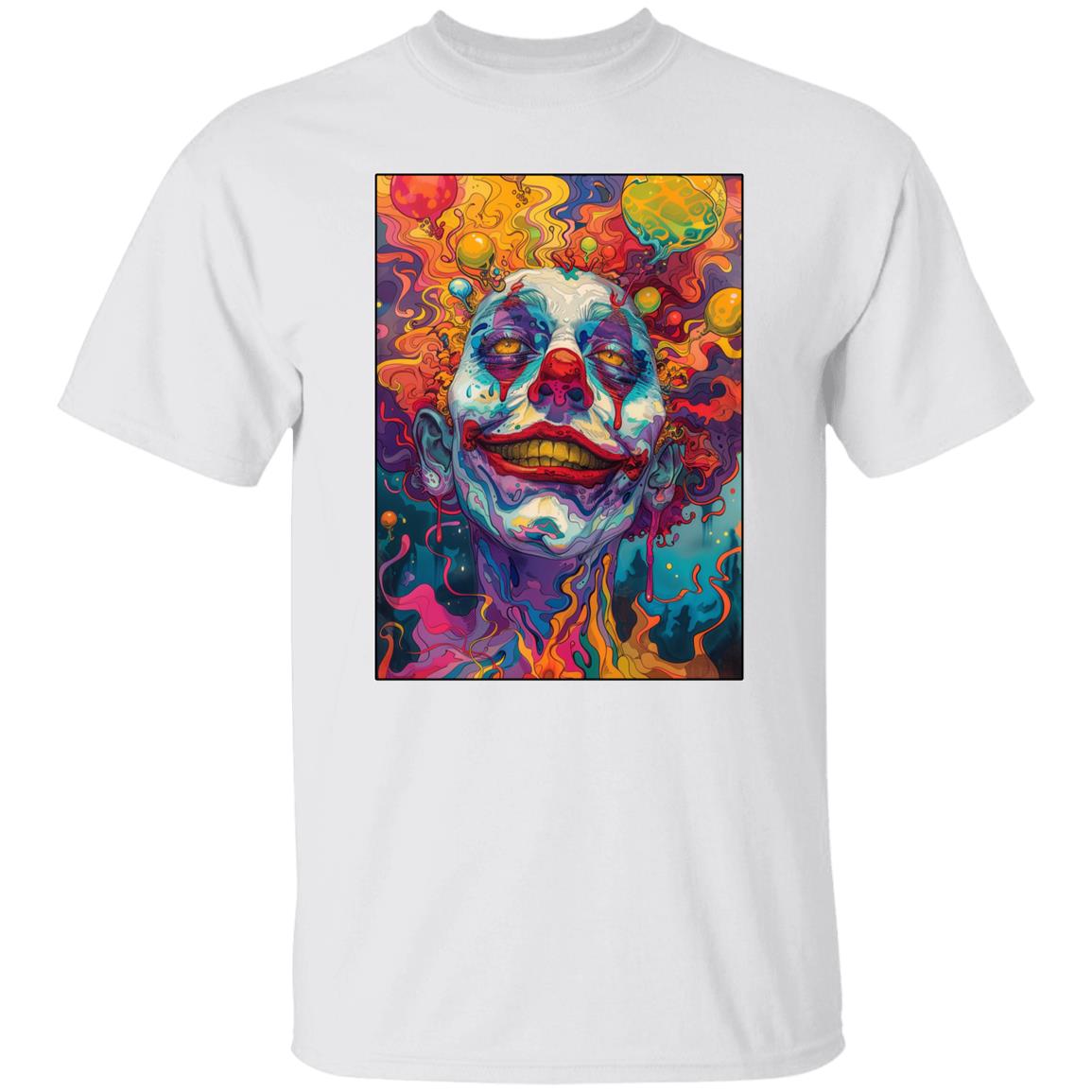 Oversized T-Shirt Psychedelic Clown