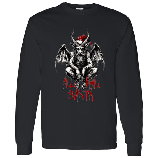 LS T-Shirt All Hail Santa