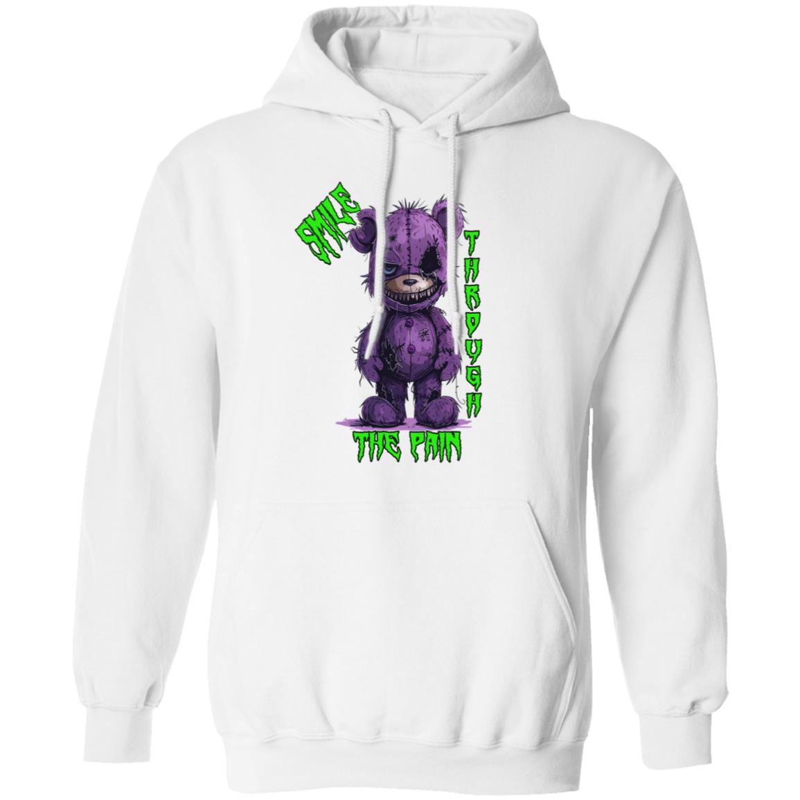 Pullover Hoodie Smile Through The Pain