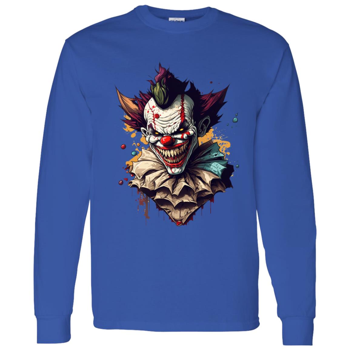 LS T-Shirt Evil Clown