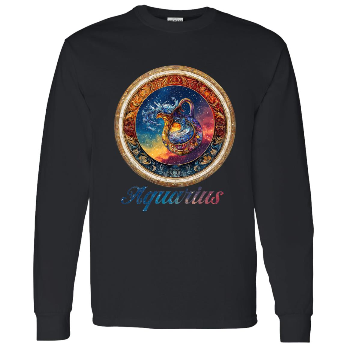 LS T-Shirt Zodiac Aquarius