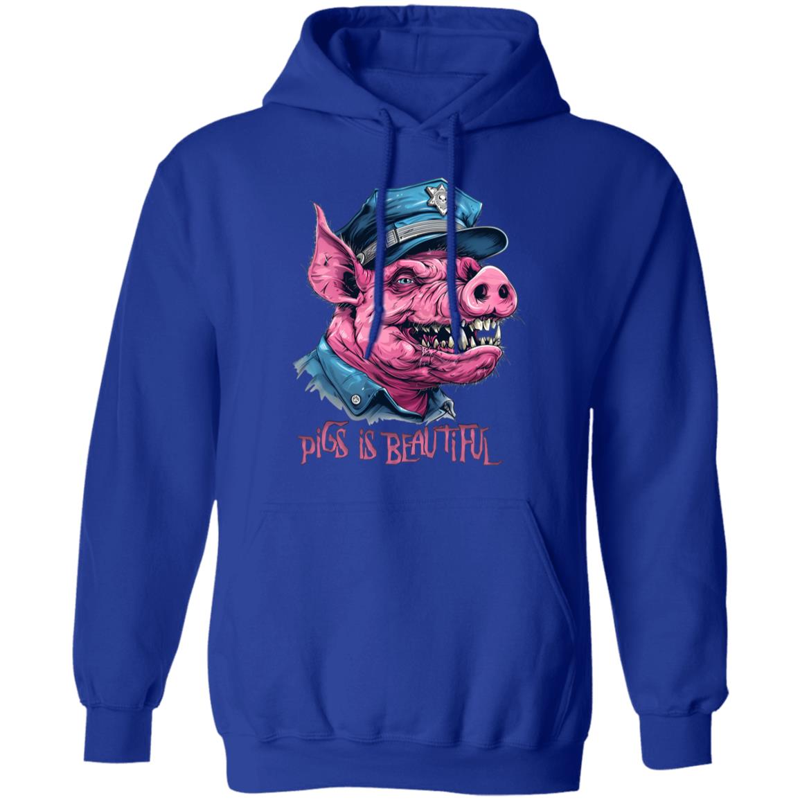 Pullover Hoodie Pigs Is Beautiful