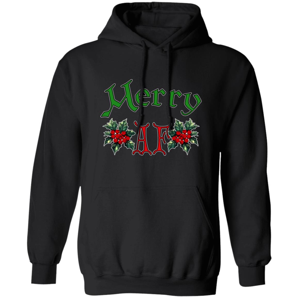 Pullover Hoodie Merry AF