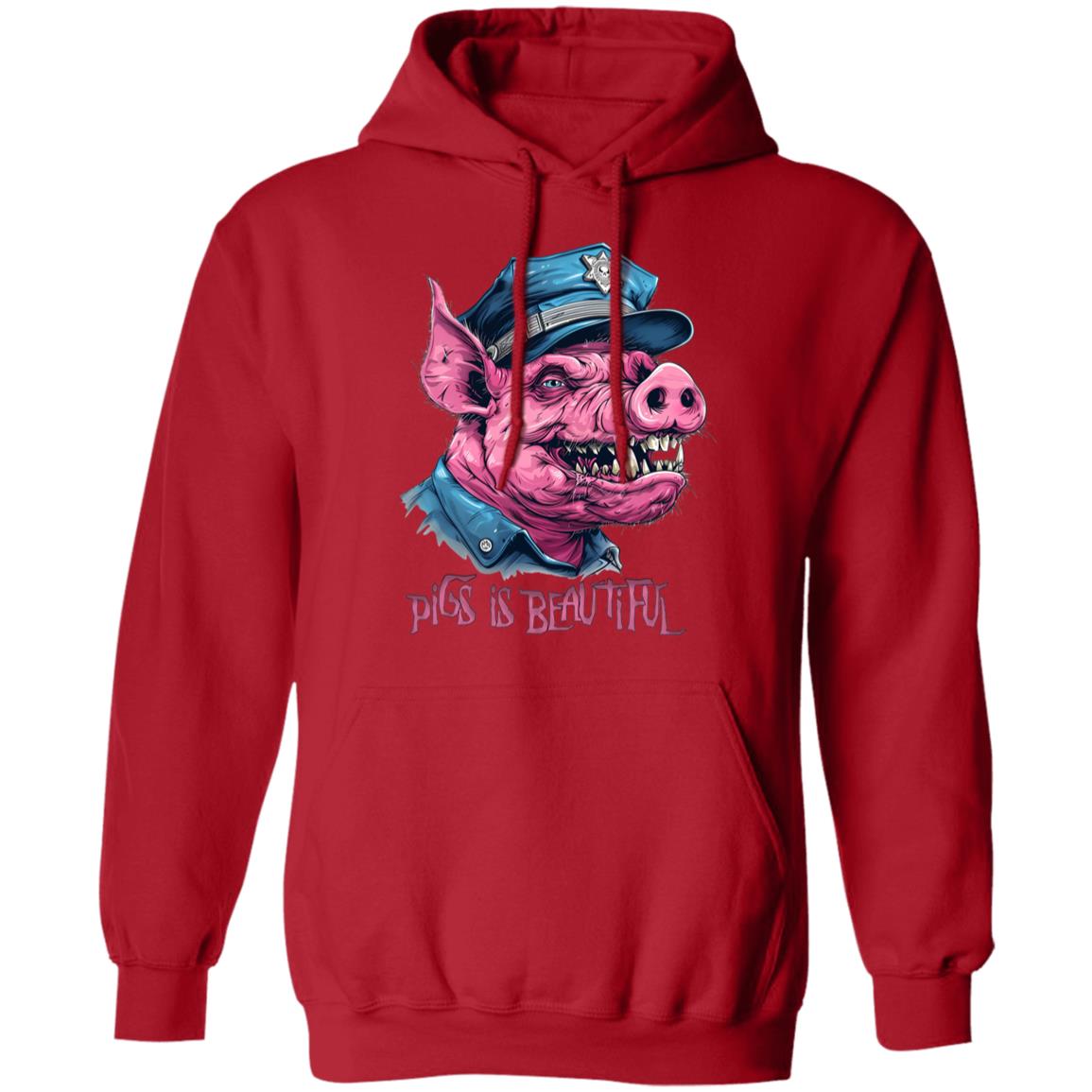 Pullover Hoodie Pigs Is Beautiful