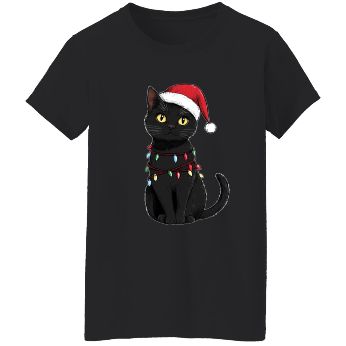 Oversized T-Shirt Festive Cat