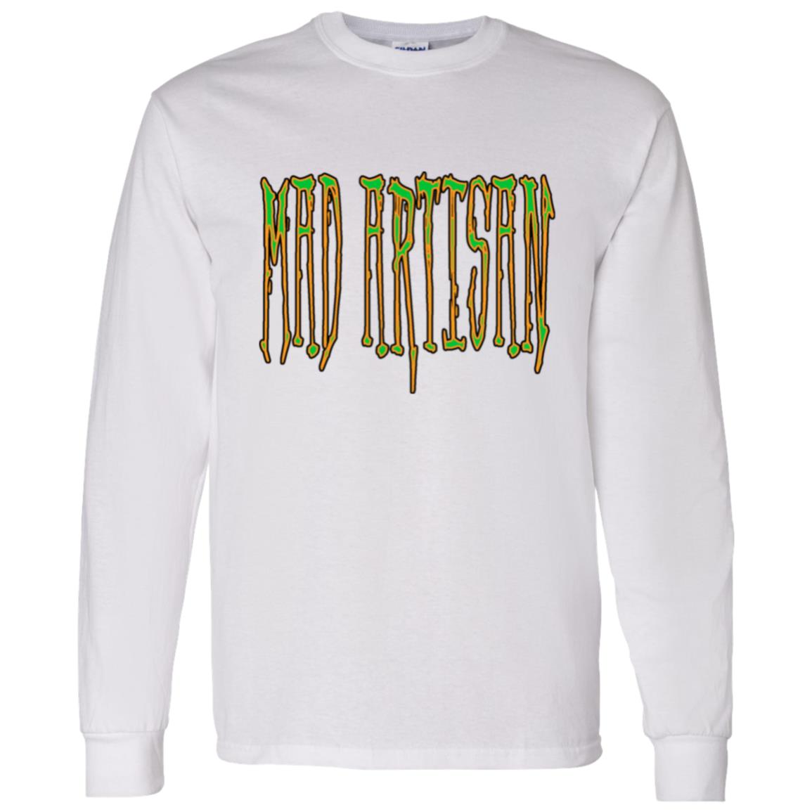LS T-Shirt Mad Artisan Green Logo