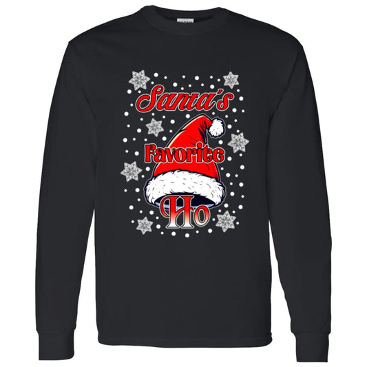 LS T-Shirt Santa's Favorite Ho