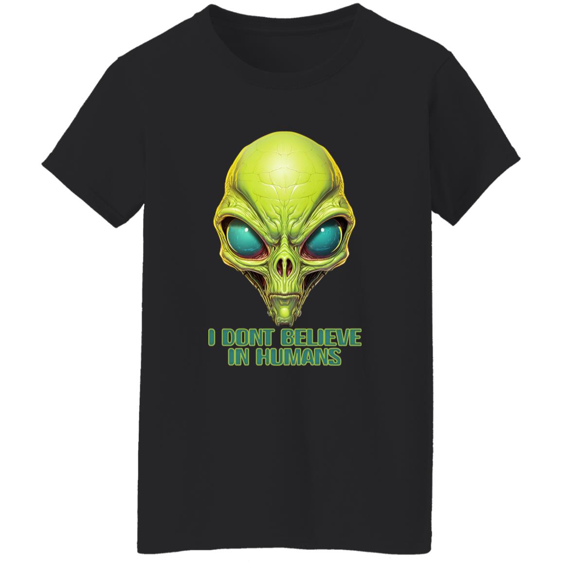 Oversized T-Shirt I Dont Believe In Humans