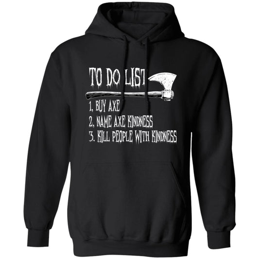Pullover Hoodie To Do List