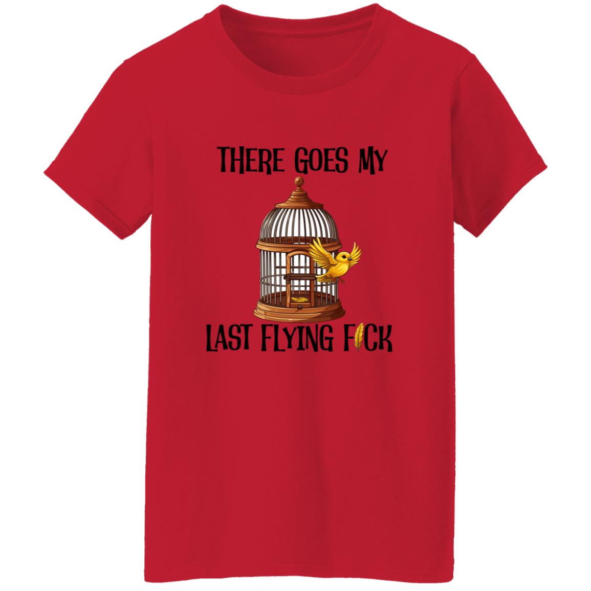 Oversized T-Shirt There Goes My Last Flying Fuck (Black)