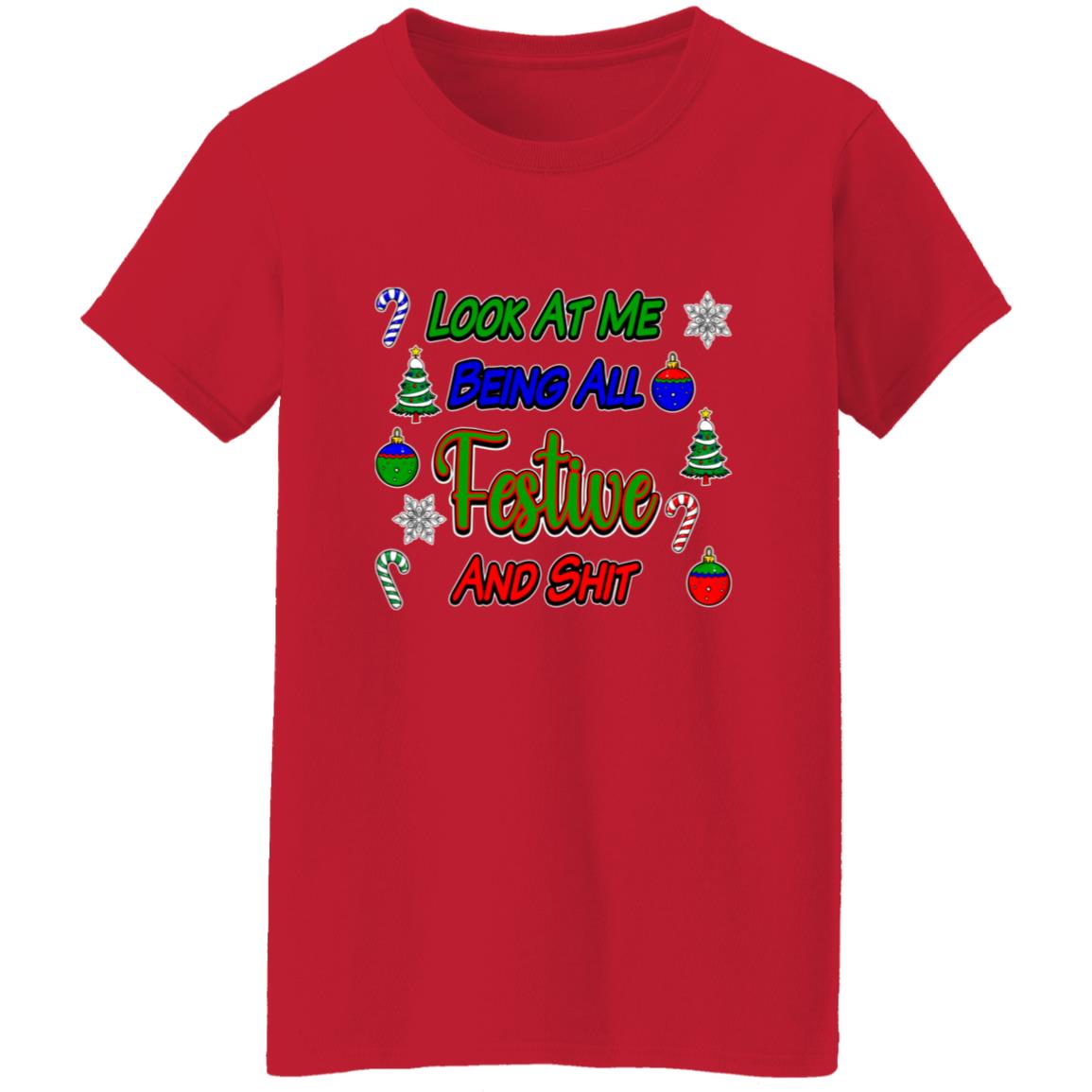 Oversized T-Shirt Festive And Shit