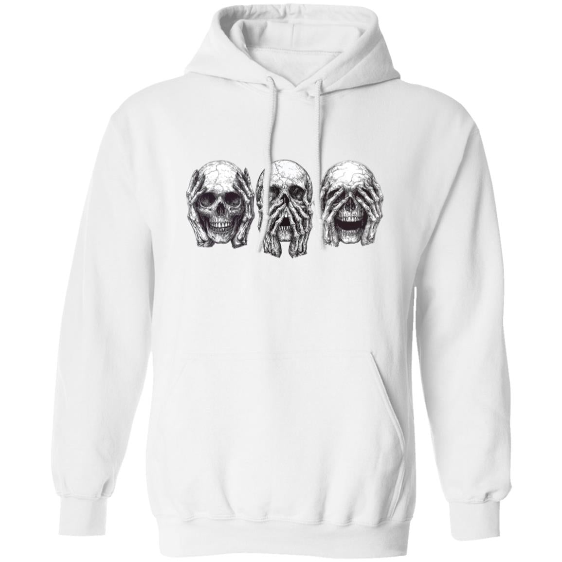 Pullover Hoodie Hear No Evil Speak No Evil See No Evil