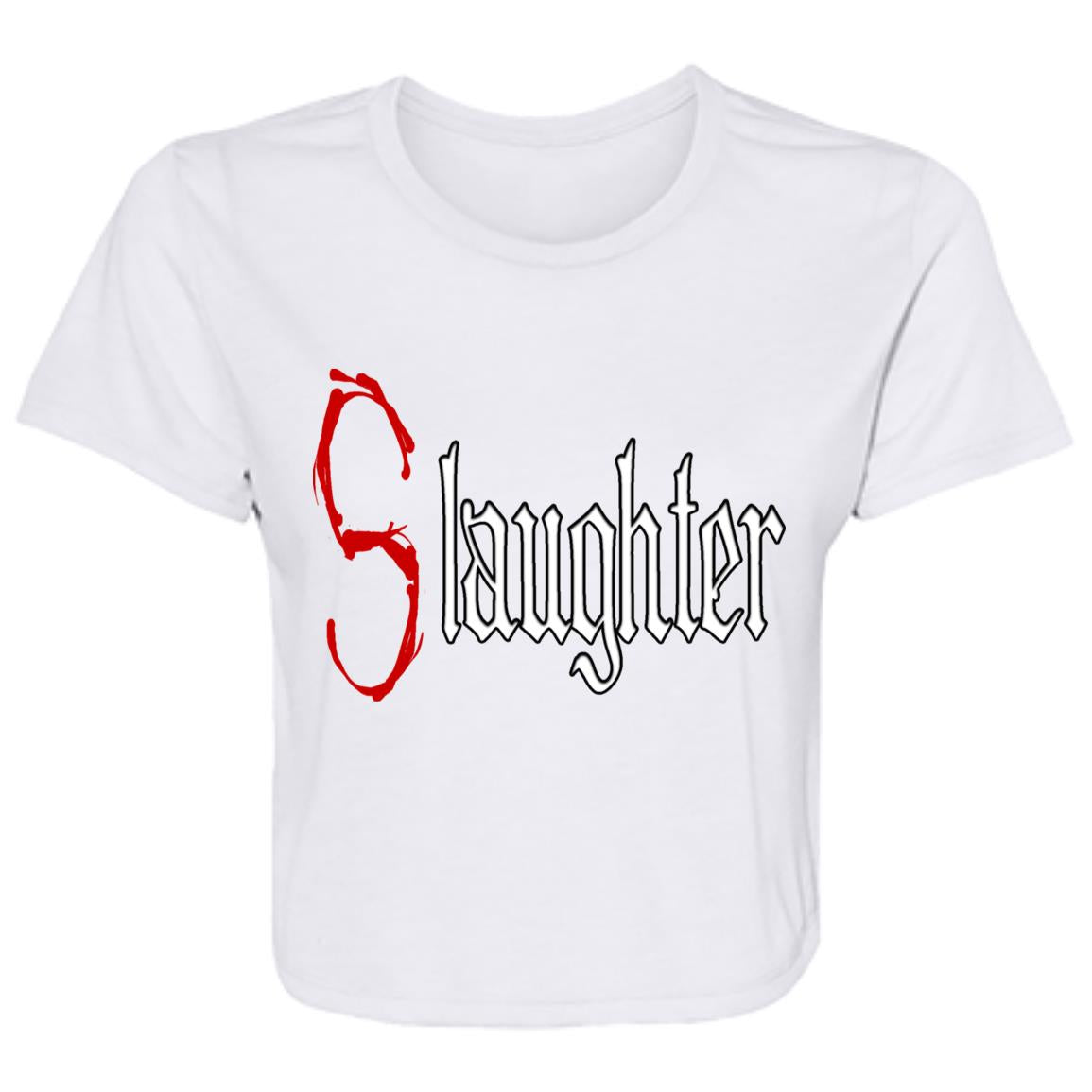 Flowy Cropped Tee (S)laughter