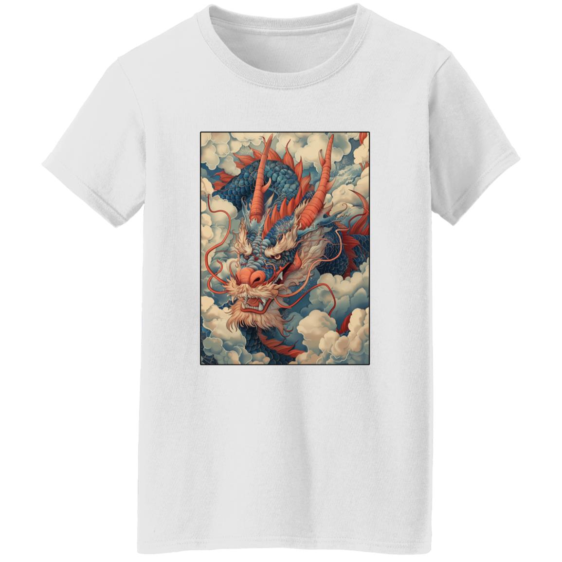 Oversized T-Shirt Chinese Dragon