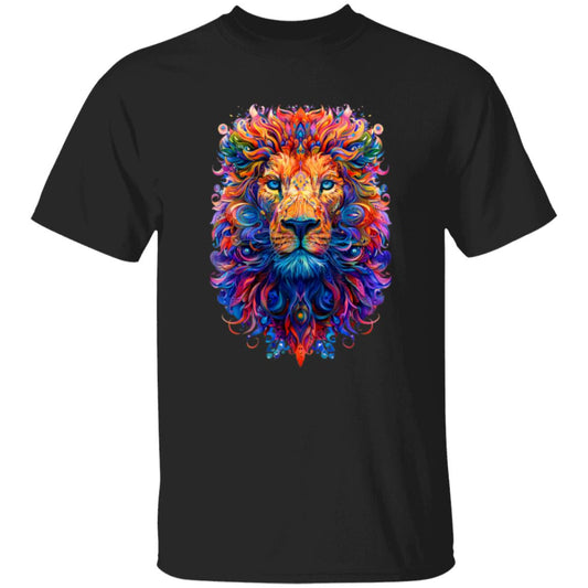 Oversized T-Shirt Psychedelic Lion