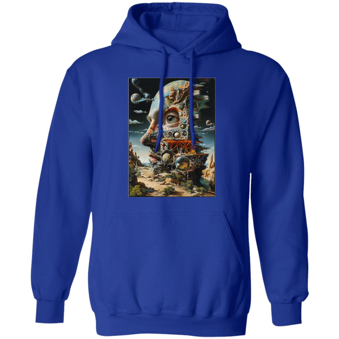 Pullover Hoodie Alien Monument Surrealism