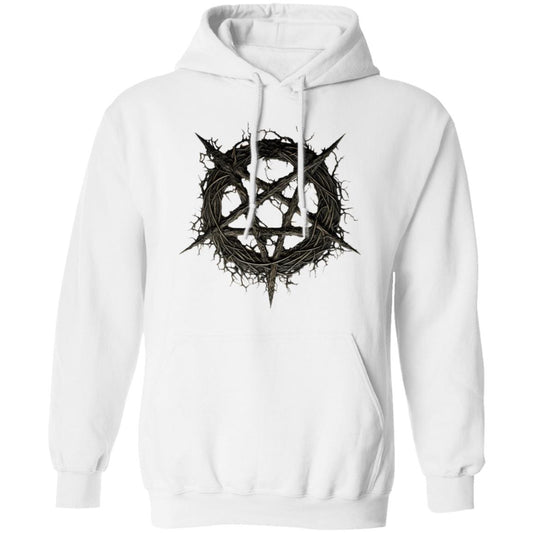 Pullover Hoodie Thorny Pentagram