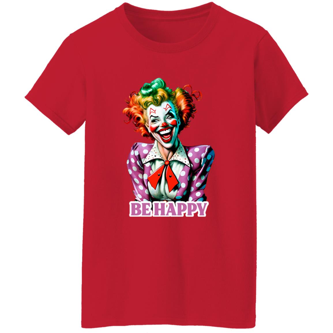Oversized T-Shirt Be Happy