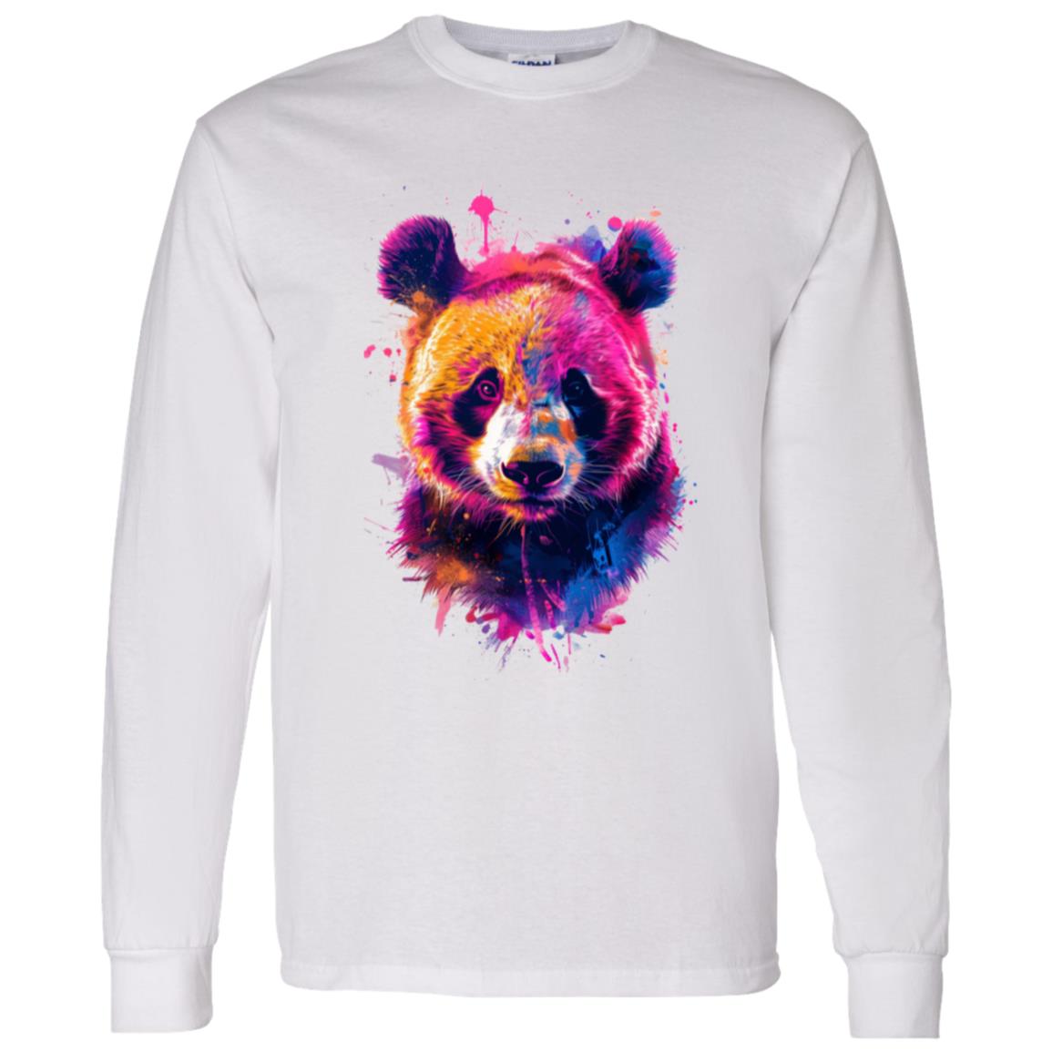 LS T-Shirt Abstract Panda