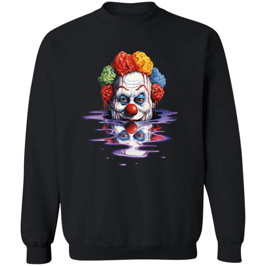 Pullover Sweatshirt Submerged Clown