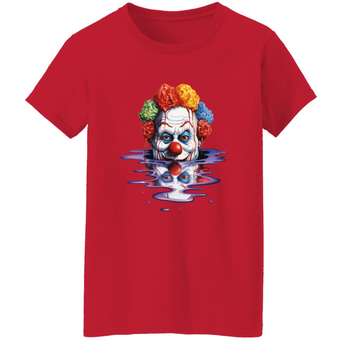 Oversized T-Shirt Submerged Clown