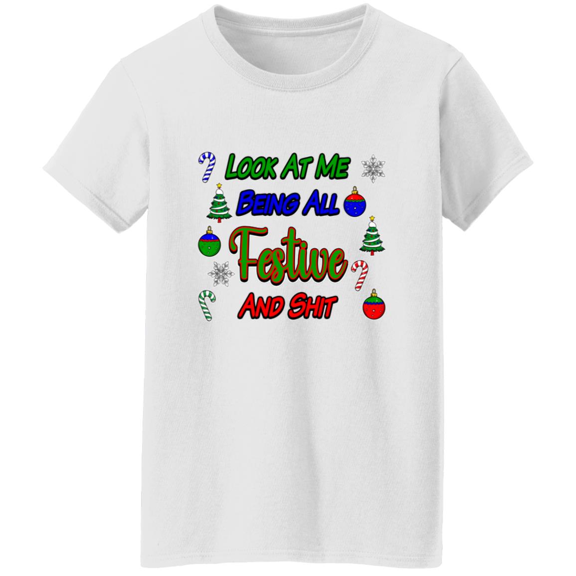 Oversized T-Shirt Festive And Shit