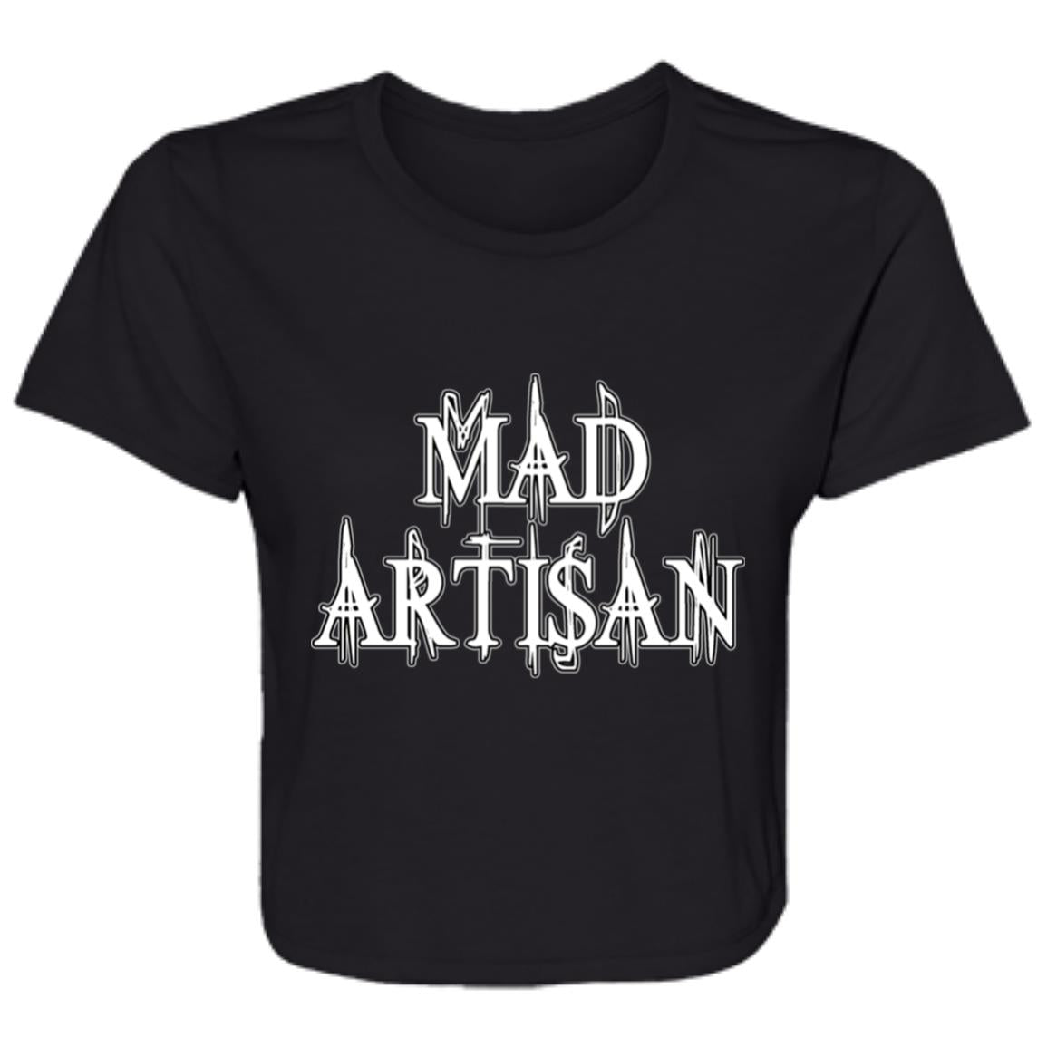 Flowy Cropped Tee Mad Artisan OG Logo