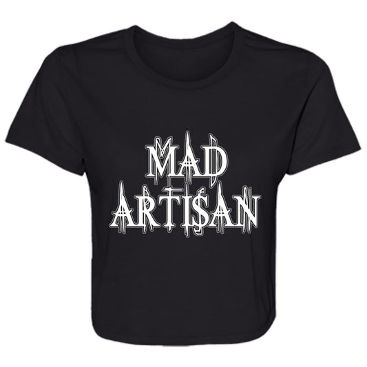Flowy Cropped Tee Mad Artisan OG Logo