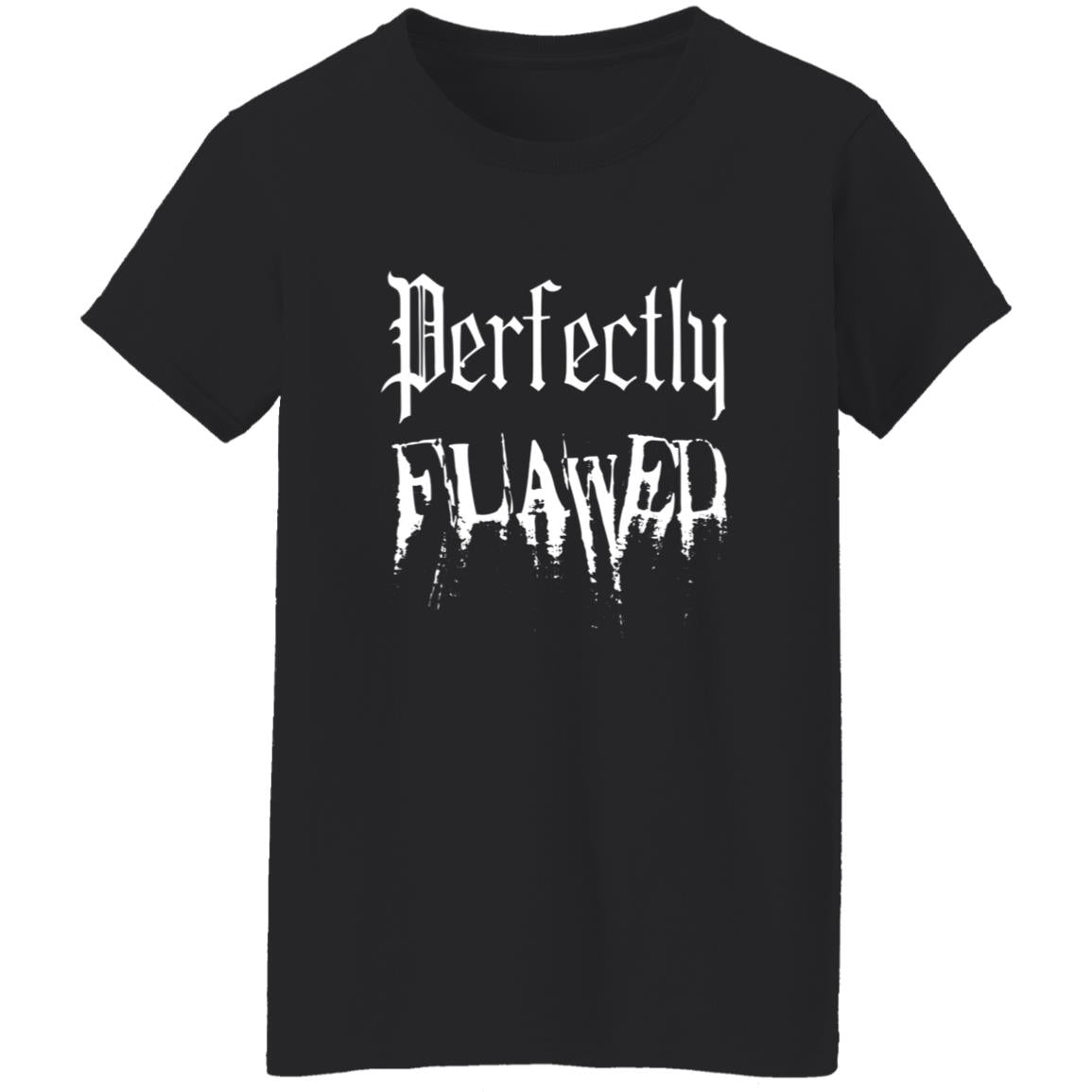 Oversized T-Shirt Perfectly Flawed (White)
