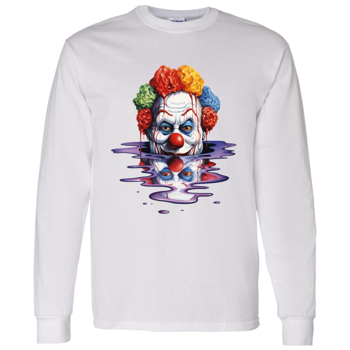 LS T-Shirt Submerged Clown
