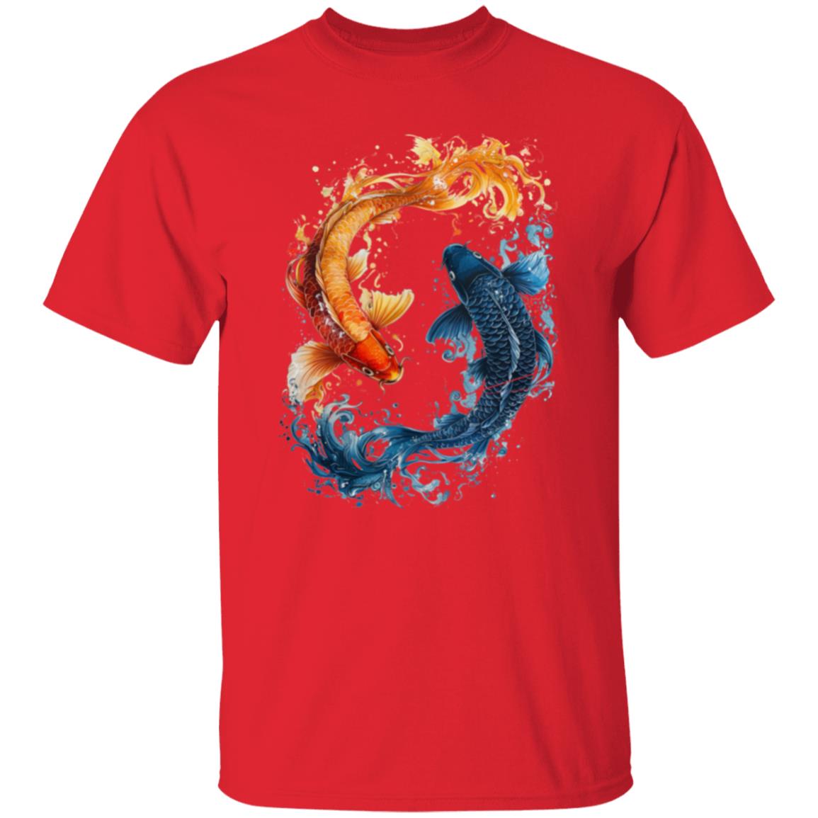 Oversized T-Shirt Koi Fish