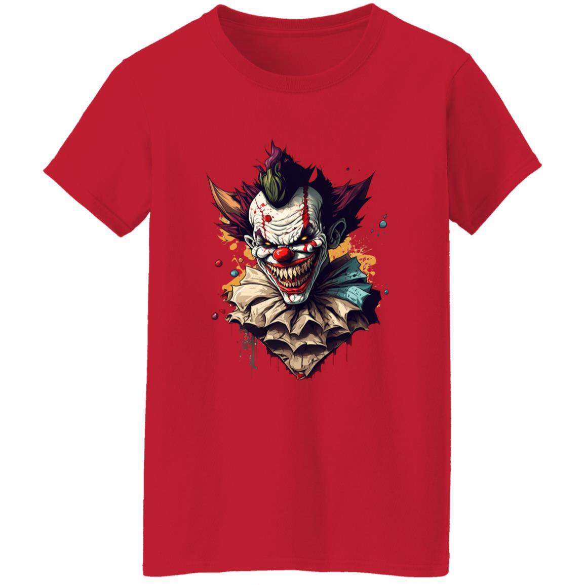 Oversized T-Shirt Evil Clown