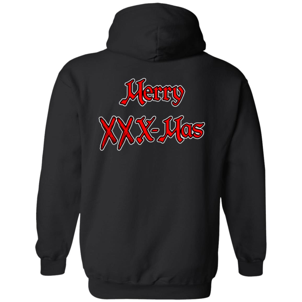 Zip Up Hooded Sweatshirt Merry XXX-Mas