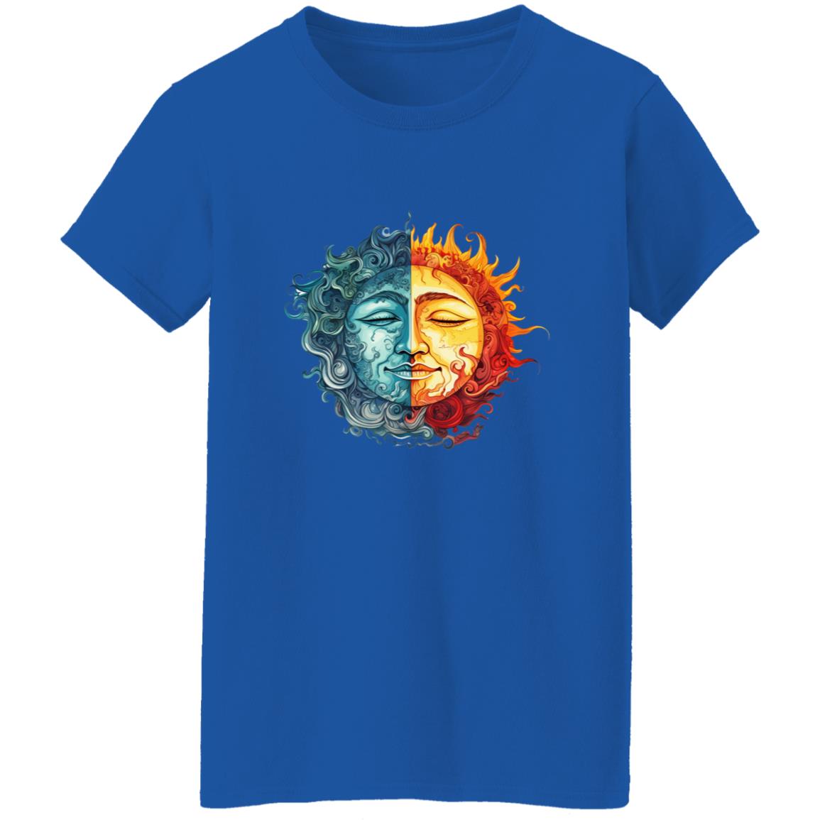 Oversized T-Shirt Sun & Moon Ying Yang