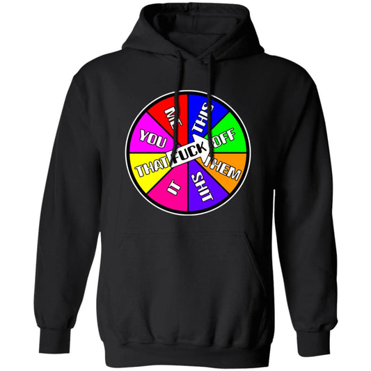 Pullover Hoodie Fuck Spinner