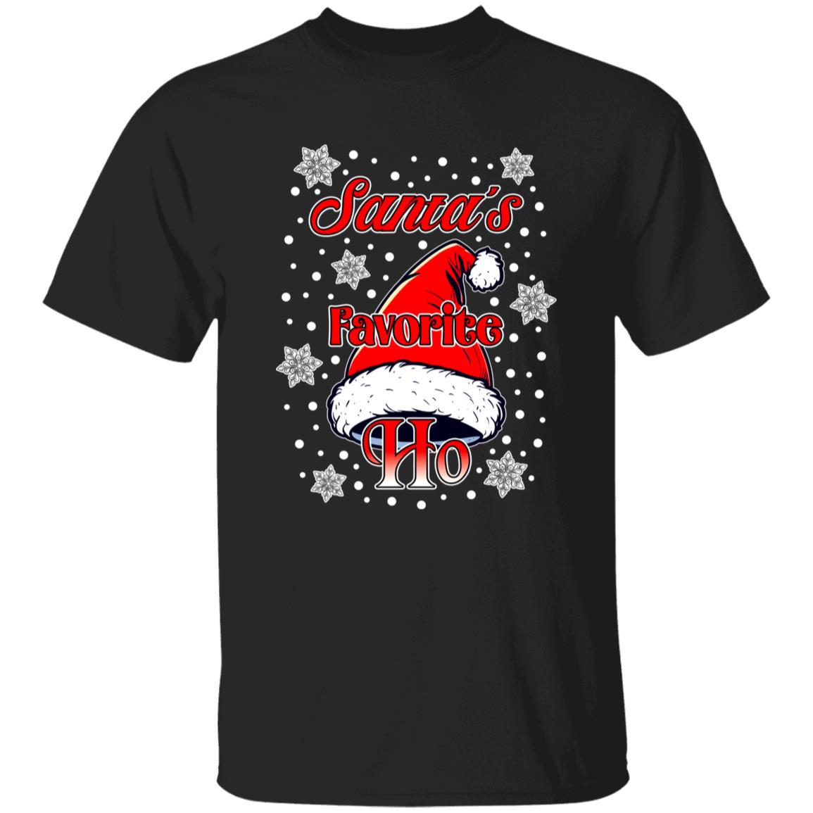 Oversized T-Shirt Santa's Favorite Ho