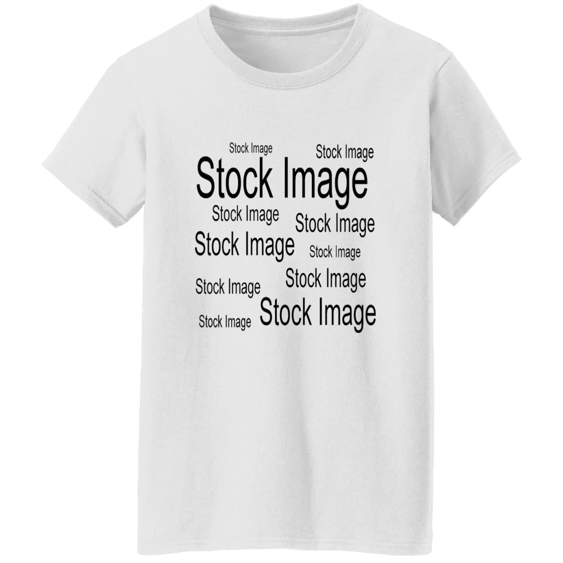 Oversized T-Shirt Stock Image (Black)