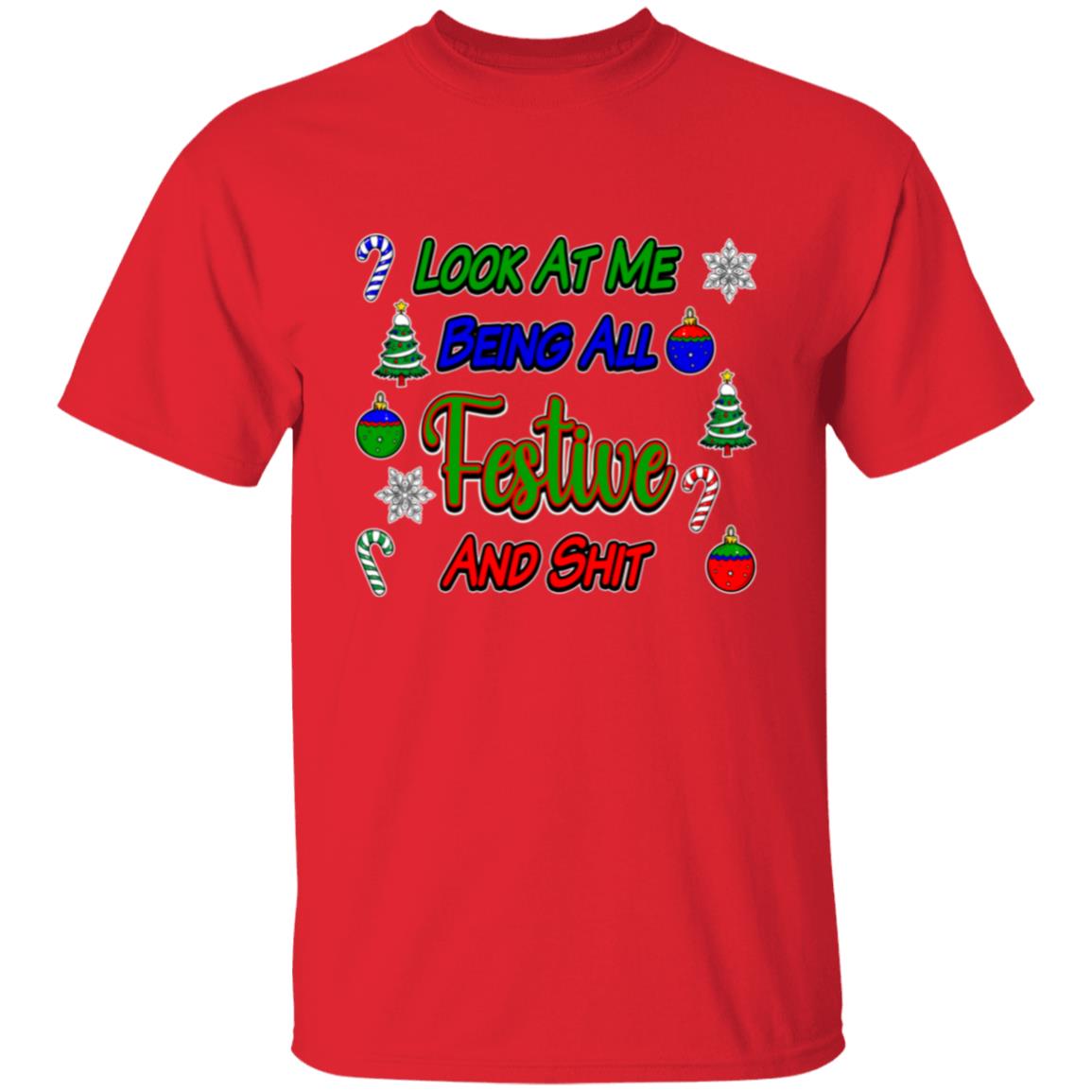 Oversized T-Shirt Festive And Shit