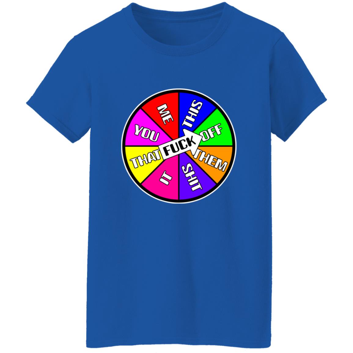 Oversized T-Shirt Fuck Spinner
