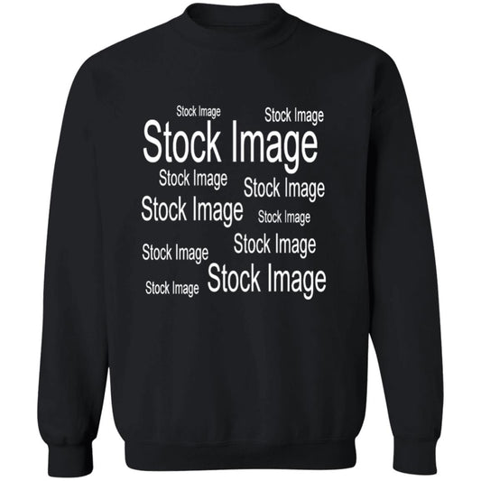 Pullover Sweatshirt Stock Image (White)