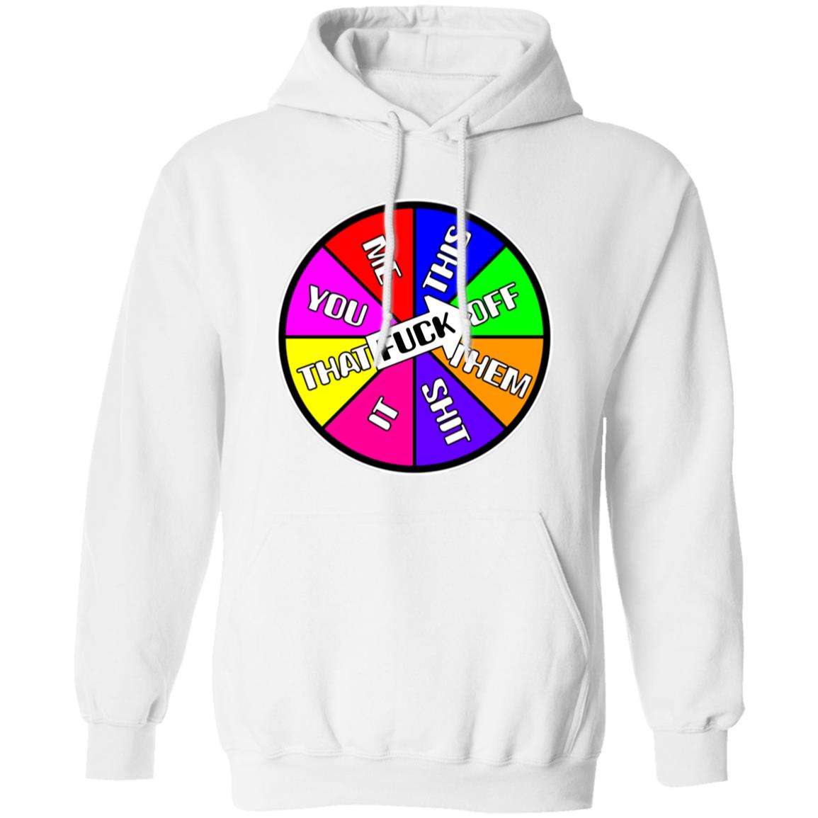 Pullover Hoodie Fuck Spinner