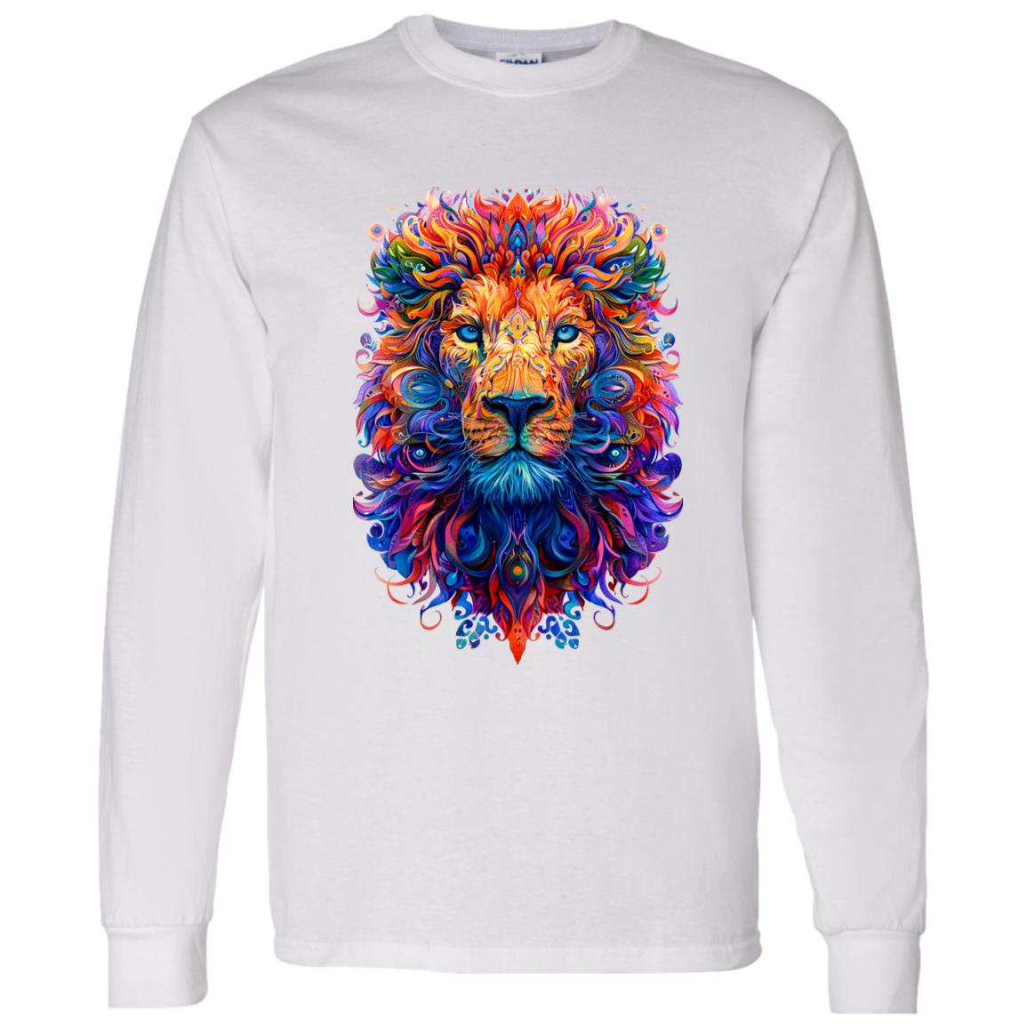 LS T-Shirt Psychedelic Lion