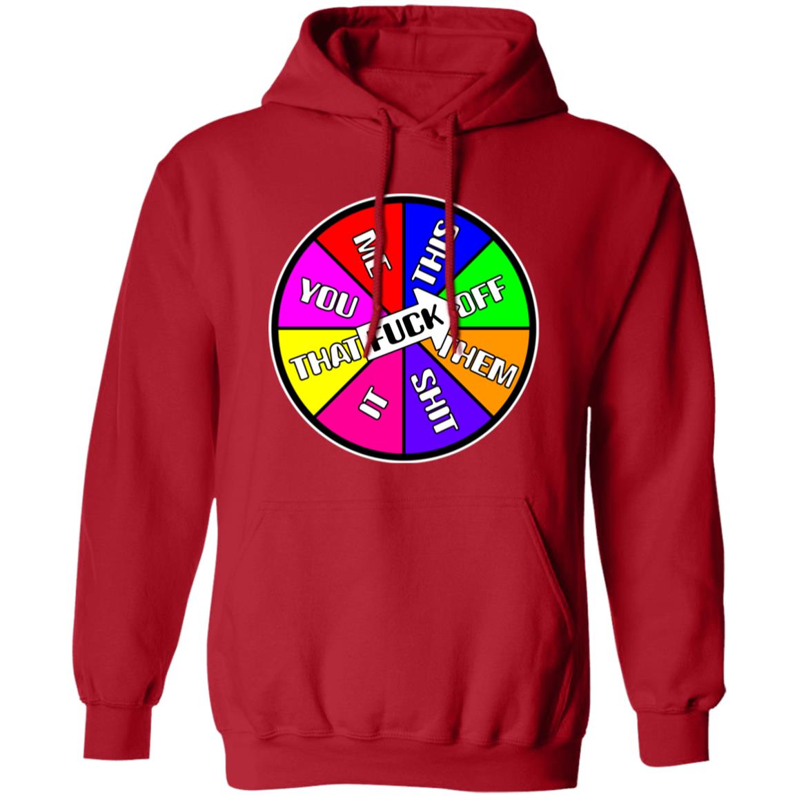 Pullover Hoodie Fuck Spinner